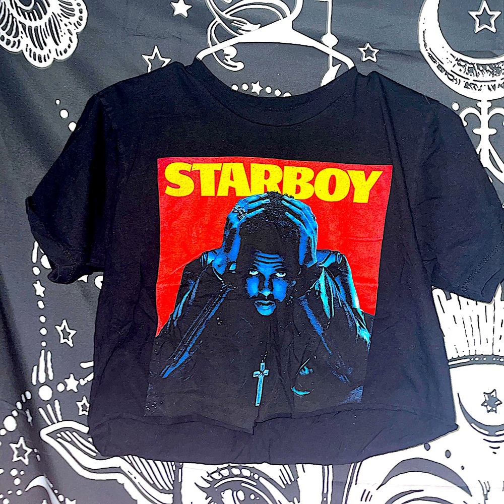 The Weekend STARBOY Small Crop Topped Tee